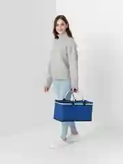Синий термосумка