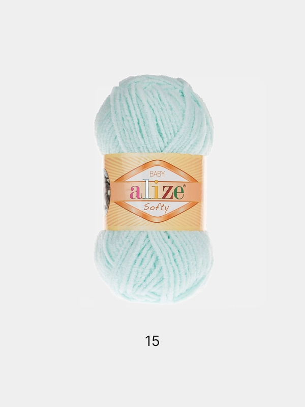 Пряжа Alize Softy, 5 штук/ 1 штука, 100% Микрополиэстер 50г 115м