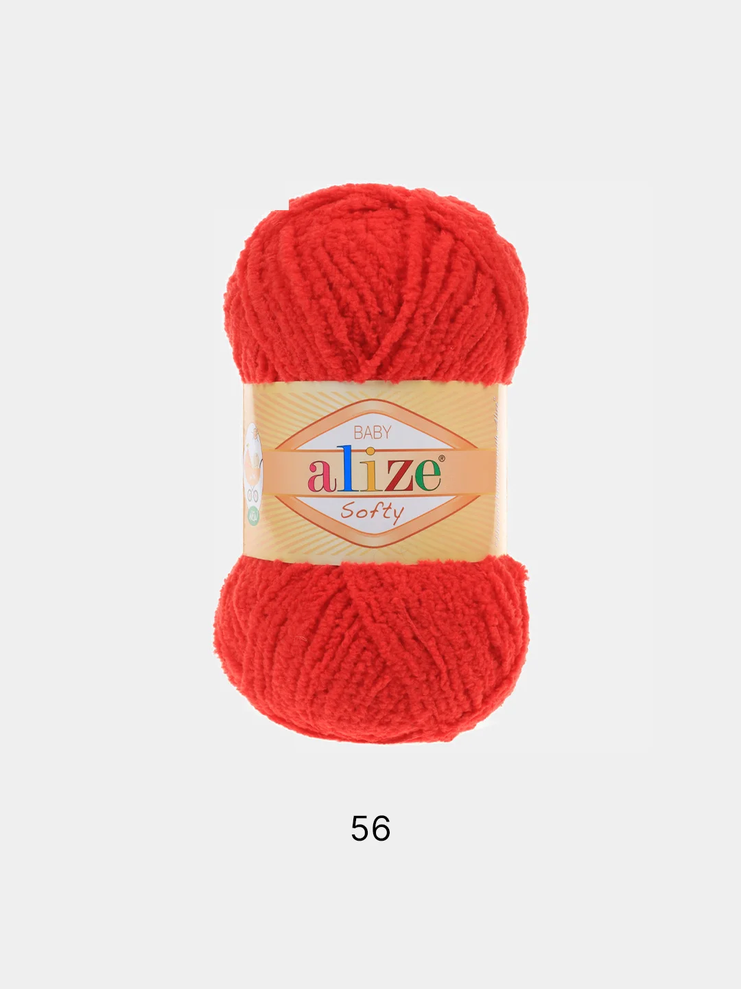 Пряжа Alize Softy, 5 штук/ 1 штука, 100% Микрополиэстер 50г 115м