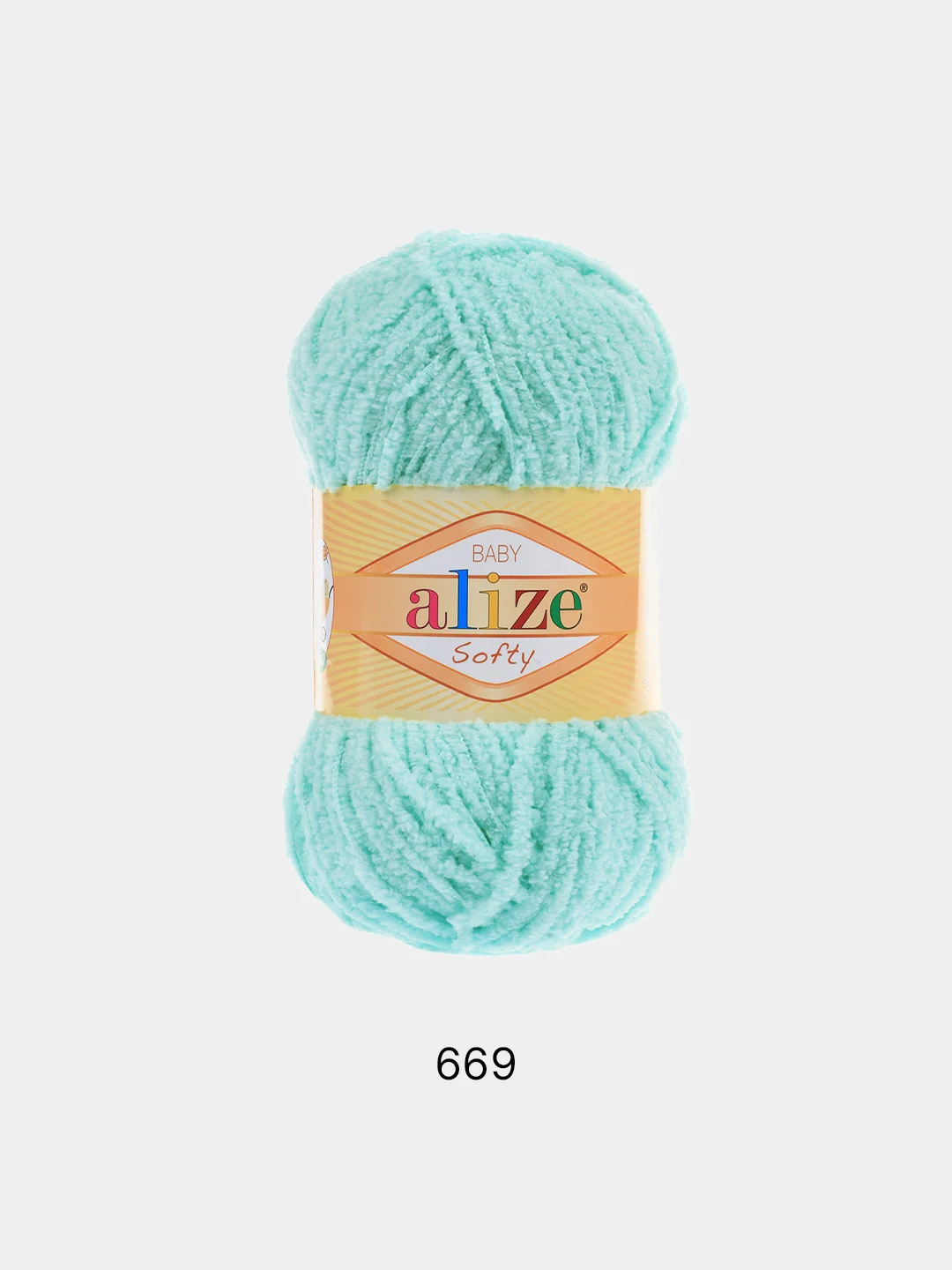 Пряжа Alize Softy, 5 штук/ 1 штука, 100% Микрополиэстер 50г 115м