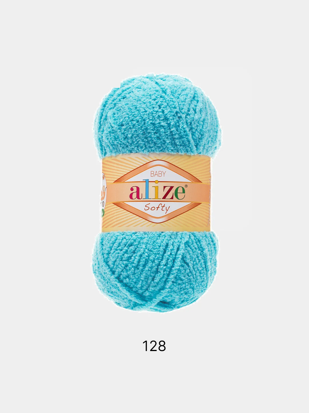Пряжа Alize Softy, 5 штук/ 1 штука, 100% Микрополиэстер 50г 115м