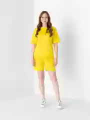Лимонный костюм спортивный женский