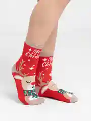 Носки женские новогодние, подарок на Новый Год для мамы, подруги дочки