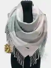 Розовый платок женский, 110 х 110 см