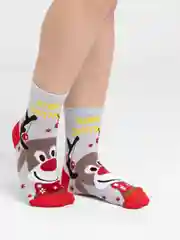 Носки женские новогодние, подарок на Новый Год для мамы, подруги дочки