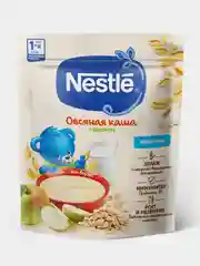 Каша детская NESTLE молочная овсяная с яблоком, с 5 мес, дой-пак, 200 г