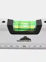 Уровень строительный пузырьковый VertexTools, 1000 мм
