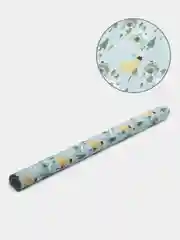 Кораллово-розовый бумага упаковочная новогодняя, 100 х 70 см