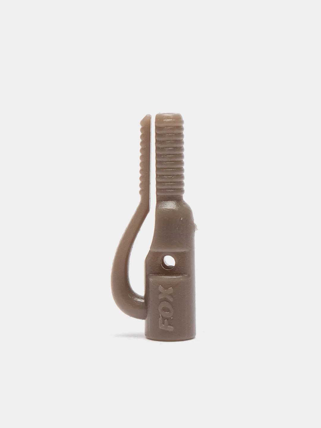 Набор безопасных клипс Fox Power Grip Lead Clip Kit Trans Khaki с усиленным конусом