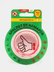 Розовый браслет от комаров "Стандарт"