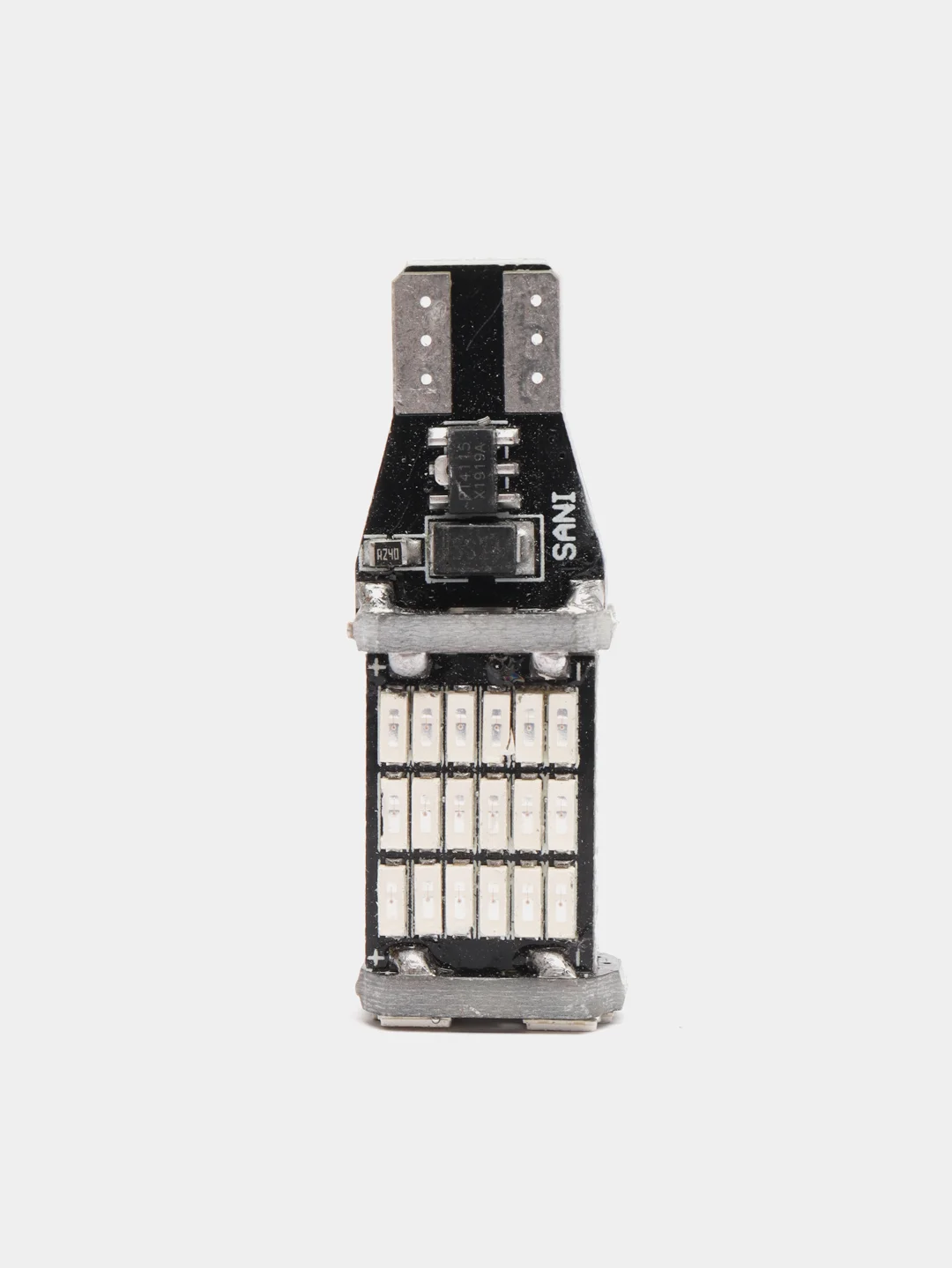Красный автомобильные светодиодные LED лампы T15 W16W WY16W Canbus, для задних фар и габариток