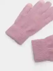 Розовый перчатки женские сенсорные, теплые