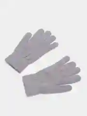 Серый перчатки женские сенсорные, теплые
