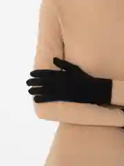 Черный перчатки женские сенсорные, теплые