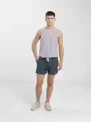 Серый мужские пляжные шорты