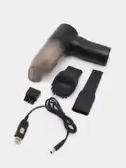 Черный компактный пылесос автомобильный беспроводной USB, портативный пылесос для дома