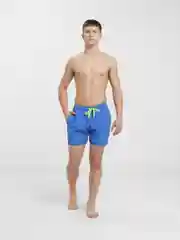 Синий мужские шорты для плавания