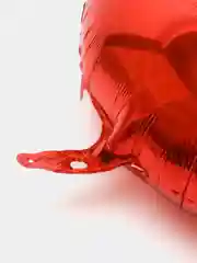 Красный воздушный шар цифра фольгированный 102 см