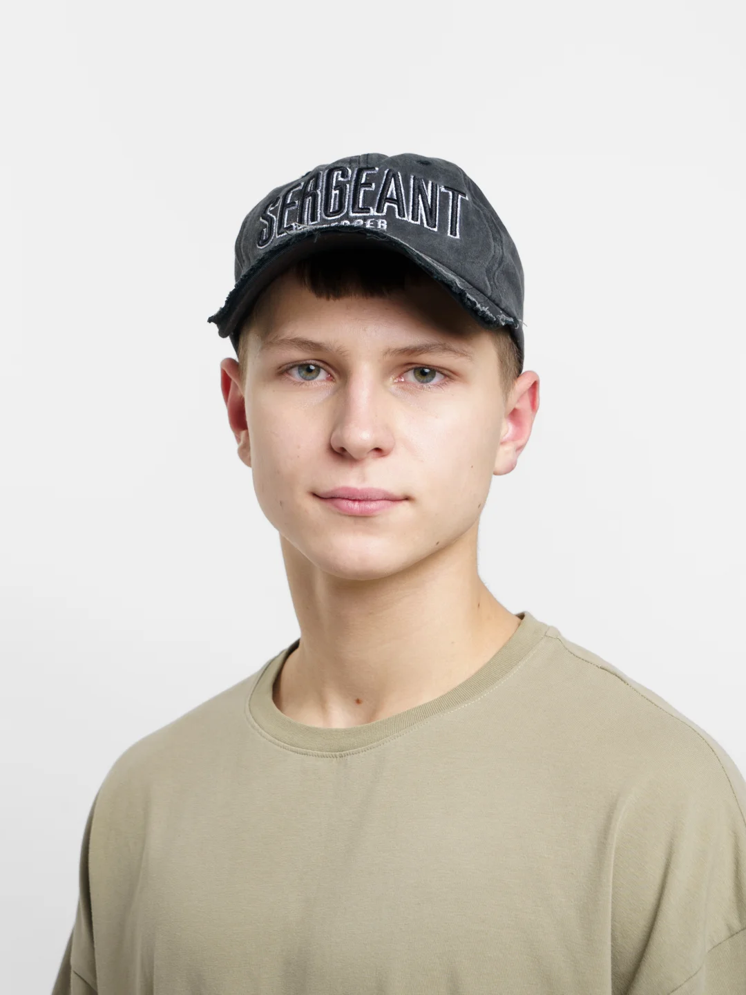 Серый бейсболка SERGEANT