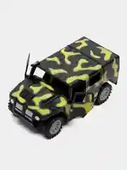Серый игрушечная машинка военный джип Hummer, Тигр