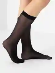 Черный гольфы женские, капроновые