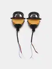 Светодиодные линзы Bi-Led Aozoom A15 автомобильные, 2 штуки