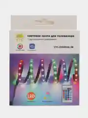 Светодиодная LED RGB лента USB, IP65. Длина 1, 2, 3,4,5 метра. 16 разных цветов от пульта
