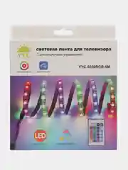 Светодиодная LED RGB лента USB, IP65. Длина 1, 2, 3,4,5 метра. 16 разных цветов от пульта