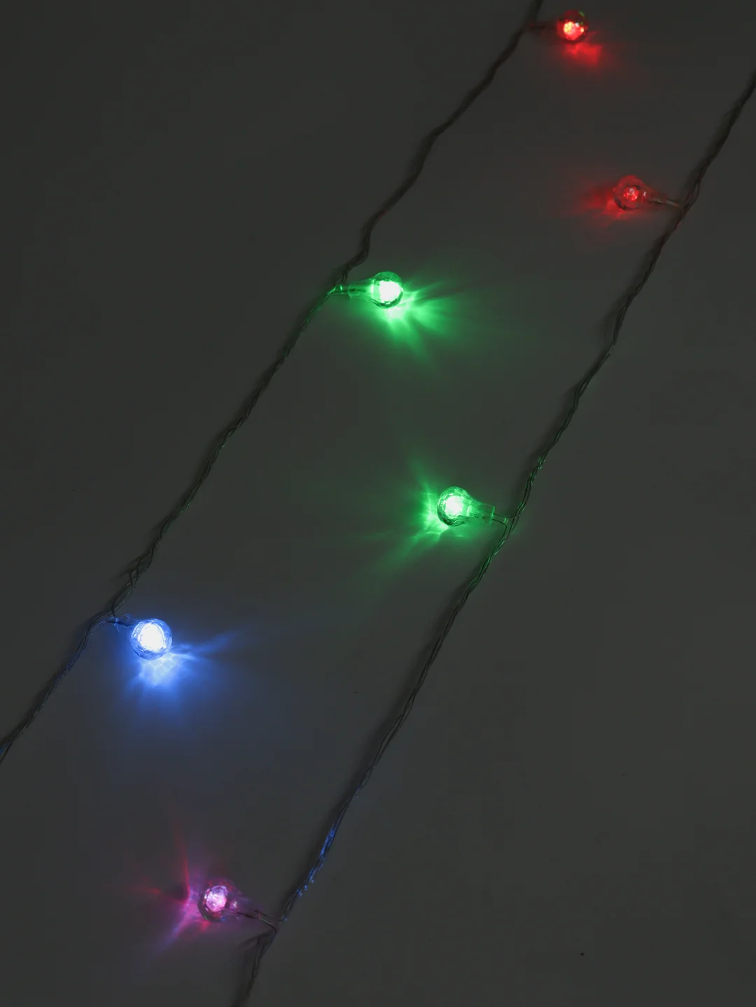 Гирлянда электрическая "Капля", 12 ламп, LED, 2,5 м