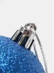Серый металлик набор елочных игрушек