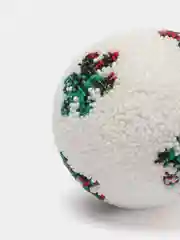 Белый набор елочных игрушек