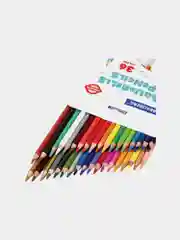 Карандаши акварельные цветные мягкие 36 ярких цветов, BRAUBERG PREMIUM, КОМПЛЕКТ, 880551
