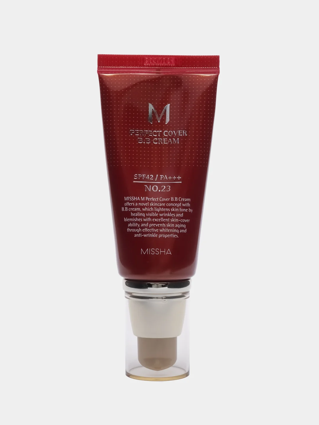 Бежевый тональный крем Perfect Cover BB Cream SPF42/PA+++ от Missha, 50 мл