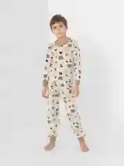 Бежевый пижама для мальчика