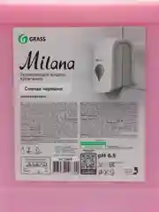 Жидкое крем-мыло "Milana" Спелая Черешня Grass 5 кг
