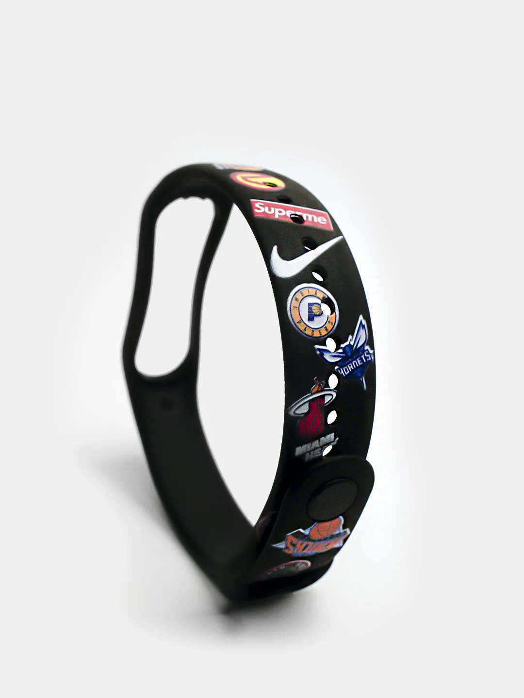 Угольный ремешки с рисунком для Xiaomi Mi Band 7/6/5/4/3