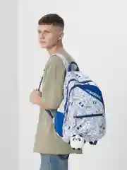 Синий рюкзак школьный, унисекс