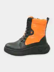 Красный дутики женские, зимние, с мехом