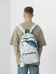 Зеленый рюкзак школьный, унисекс