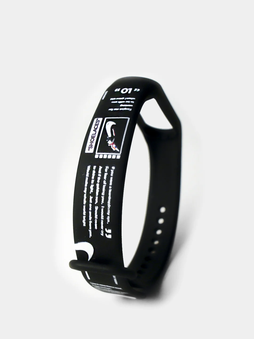 Серый ремешки с рисунком для Xiaomi Mi Band 7/6/5/4/3