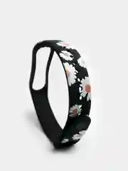 Оранжевый ремешки с рисунком для Xiaomi Mi Band 7/6/5/4/3