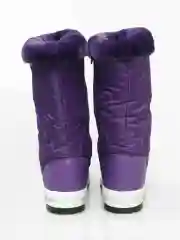 Фиолетовый дутики женские, зимние, с мехом