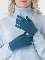 Зеленый перчатки сенсорные, теплые, унисекс