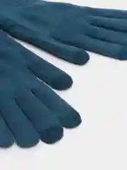 Зеленый перчатки сенсорные, теплые, унисекс