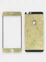 Золотой защитное стекло на экран и заднюю часть iPhone 6 Plus, 6S Plus