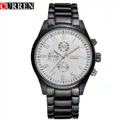 Угольный мужские наручные часы Curren 8046в подарочной упаковке