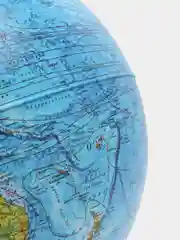 Глобус Земли физический с подсветкой, 320 мм