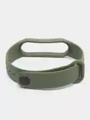 Зеленый силиконовый ремешок для фитнес-браслетов Xiaomi Mi Band 5 / 6