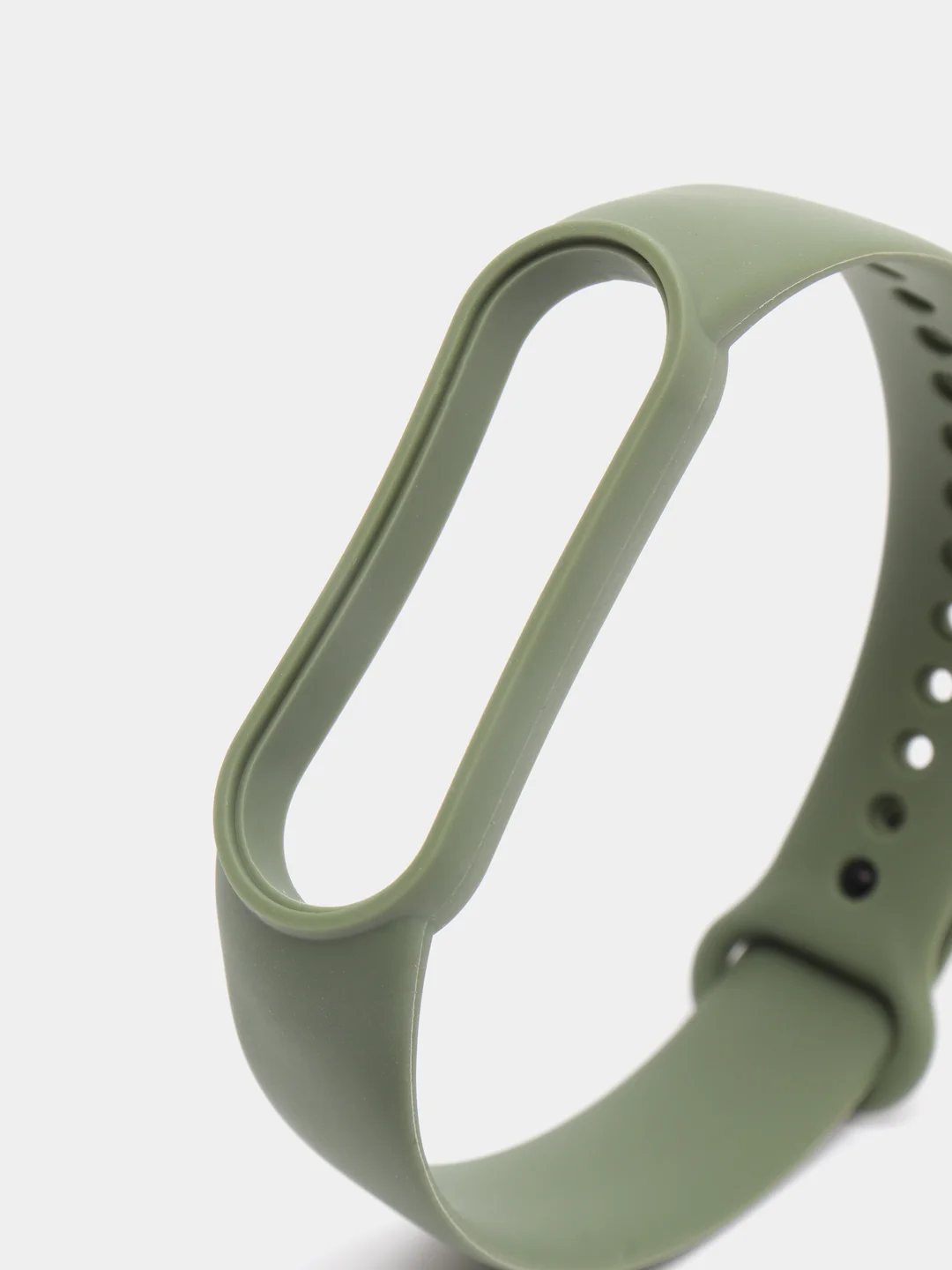 Зеленый силиконовый ремешок для фитнес-браслетов Xiaomi Mi Band 5 / 6