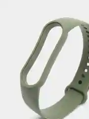 Зеленый силиконовый ремешок для фитнес-браслетов Xiaomi Mi Band 5 / 6
